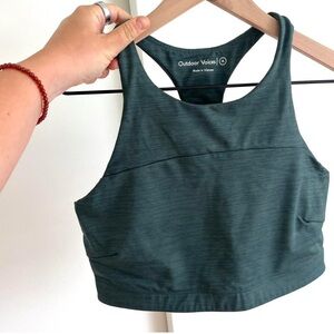Outdoor Voices Deep Teal Sports Bra